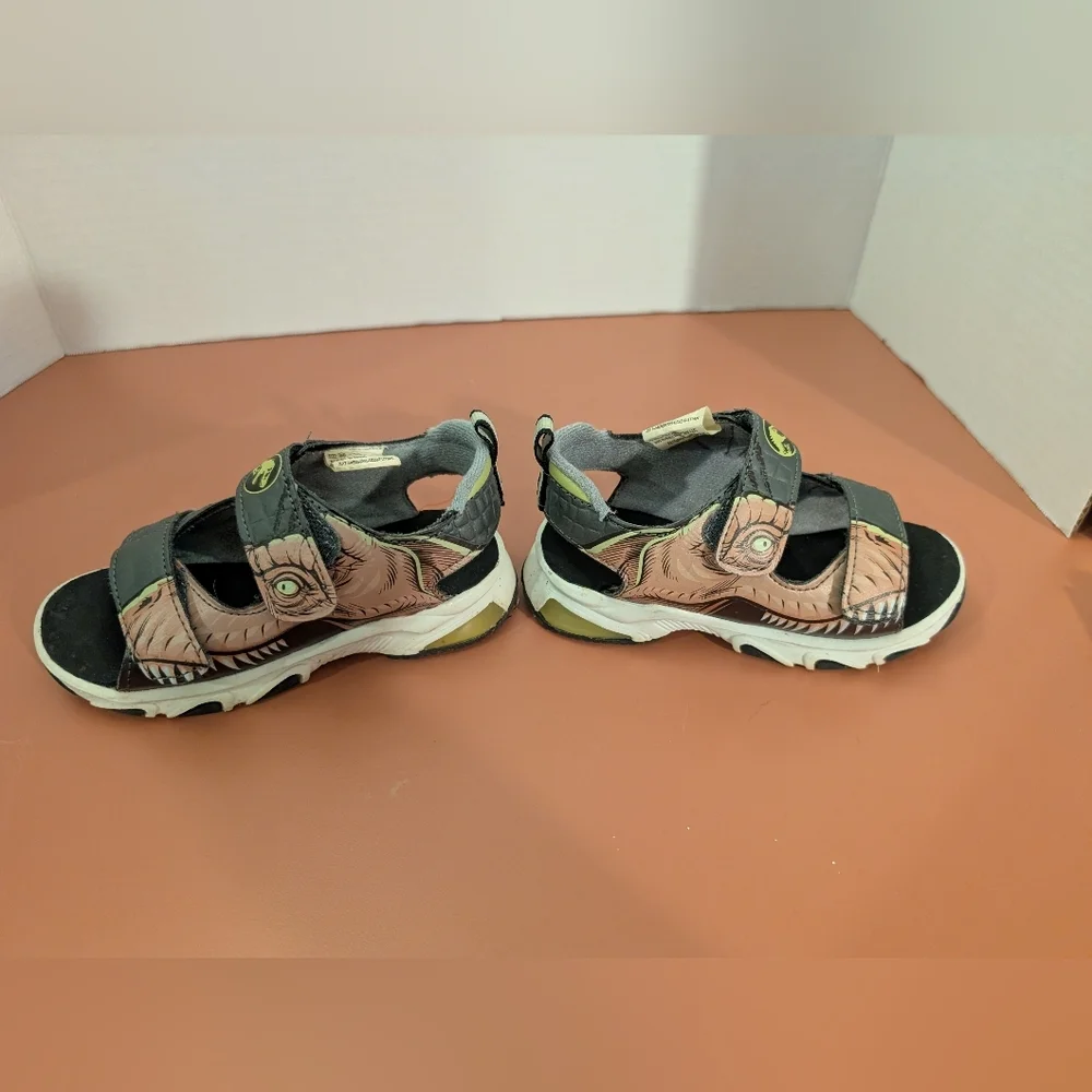 Jurassic World Toddler Boy Open-Toe Sandals in Size 8